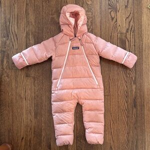 Patagonia Kids Puffer Bunting Onesie - Pink